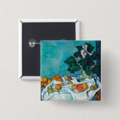 Cezanne Post-Impressionismus Still Life Blume und Button (Vorne & Hinten)