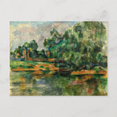 Cezanne - Riverbank Postkarte (Vorderseite)