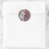 CEZANNE RUNDER AUFKLEBER (Tasche)