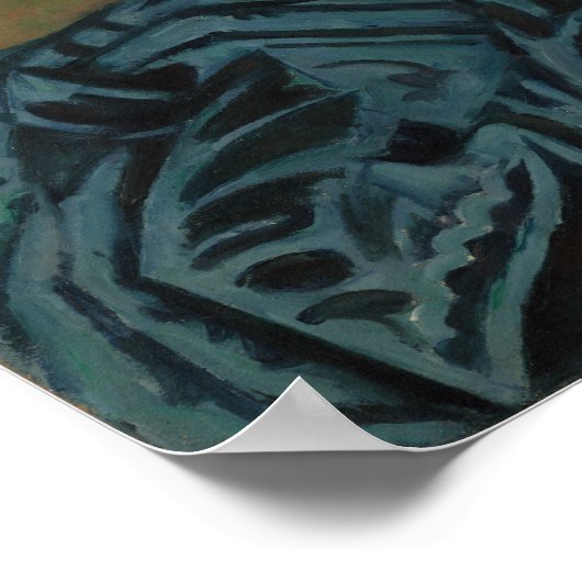 Cézanne - Stillleben mit Äpfeln Poster (Ecke)