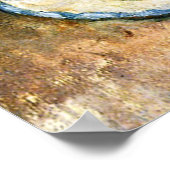 Cezanne - Stillleben mit Äpfeln und Birnen Poster (Ecke)