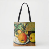 Cezanne - Stillleben mit Äpfeln und Birnen Tasche (Vorderseite)
