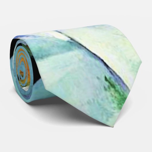 Cezanne - Stillleben mit Äpfeln und Primrosen Krawatte (Gerollt)