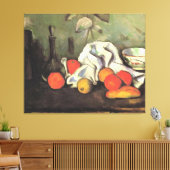 Cezanne - Stillleben mit Früchten Leinwanddruck (Insitu (Wohnzimmer))