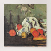 Cezanne - Stillleben mit Früchten Puzzle (Vertikal)