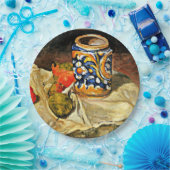 Cezanne - Stillleben mit italienischem Erdgeschirr Pappteller (Party)