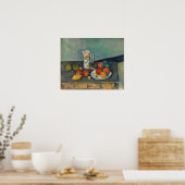 Cézanne - Stillleben Poster (Küche)