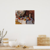 Cézanne - Stillleben Poster (Küche)