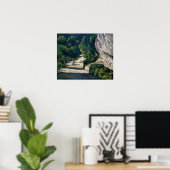 Cézanne - Straße mit Bäumen im Rocky Mountains Poster (Heimbüro)