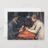 Cezanne The Card Players (zwei) (Vorderseite)