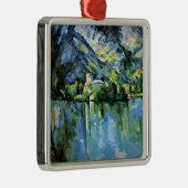 Cezanne - The Lac d'Annecy Ornament Aus Metall (Rechts)