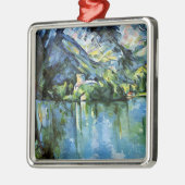Cezanne - The Lac d'Annecy Ornament Aus Metall (Links)