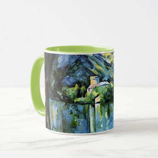 Cezanne - The Lac d'Annecy Tasse (Vorderseite Links)