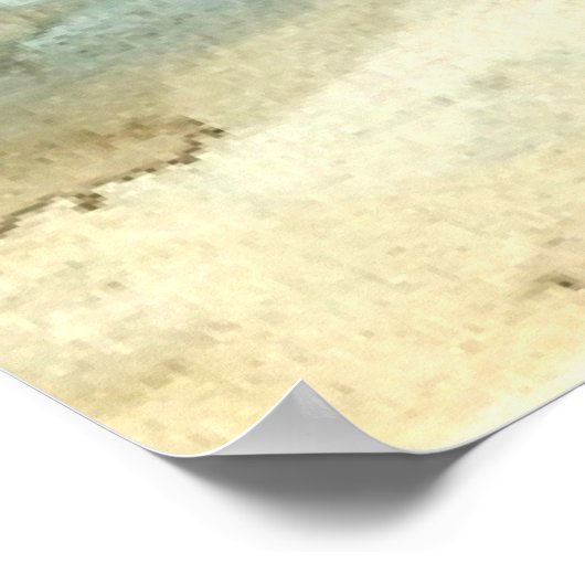 Cezanne - The Restaurant Mistral Poster (Ecke)