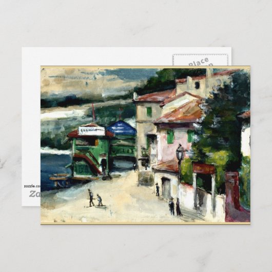 Cezanne - The Restaurant Mistral Postkarte (Vorne/Hinten)