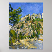 Cézanne - Unterseite des Ravins Poster (Vorne)