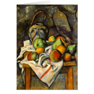 Cezanne Vase Paille Vintage Kunst
