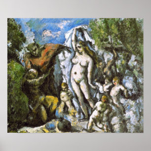 Cézanne - Versuchung des heiligen Antonius Poster