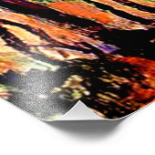 Cezanne - View through the Trees Fotodruck (Ecke)