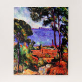 Cezanne - View through the Trees Puzzle (Vertikal)