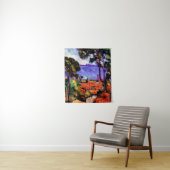 Cezanne - View through the Trees Wandteppich (Beispiel)