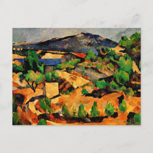 Cezanne - Von l'Estaque aus gesehen Postkarte