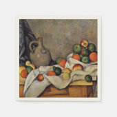 Cezanne - Vorhang, Jug und Obst, Serviette (Vorderseite)