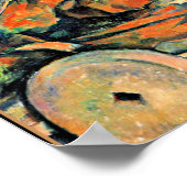 Cezanne - Wälder mit Millstone Poster (Ecke)