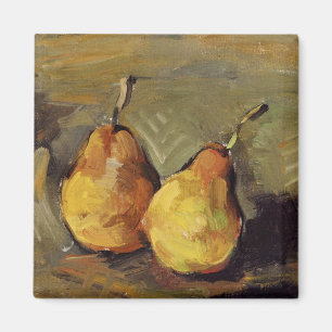 Cezanne - Zwei Birnen, berühmtes Bild, Magnet