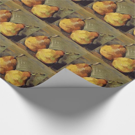Cezanne - Zwei Birnen Geschenkpapier (Ecke)