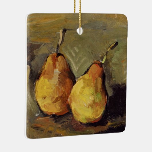 Cezanne - Zwei Birnen Keramikornament (Rechts)