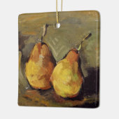 Cezanne - Zwei Birnen Keramikornament (Links)