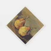 Cezanne - Zwei Birnen Serviette (Ecke)