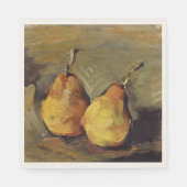 Cezanne - Zwei Birnen Serviette (Vorderseite)