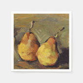 Cezanne - Zwei Birnen Serviette (Vorderseite)