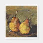 Cezanne - Zwei Birnen Serviette (Vorderseite)