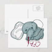CF4L Hellephant Postkarte (Vorne/Hinten)