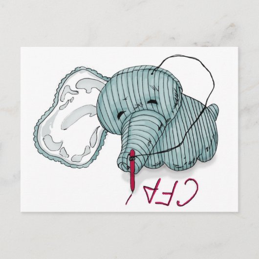 CF4L Hellephant Postkarte (Vorderseite)