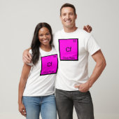 Cf - Chick Flicks Funny Chemical Element Symbol T-Shirt (Unisex)