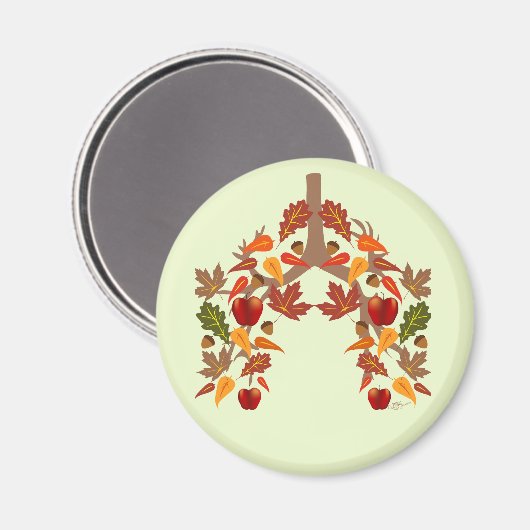 CF Fall Magnet (Vorderseite/Rückseite)