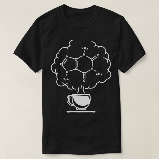 CF Kaffee Drink Coffee Science Student Chemistr T-Shirt (Design vorne)