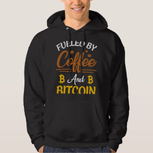 CF Kaffee gespeist von Kaffee Bitcoin BTC Crypto M Hoodie
