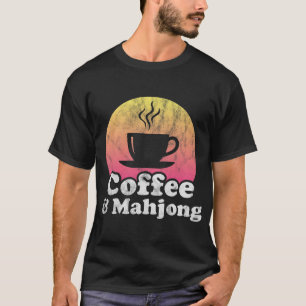 CF-Kaffee und Mahjong T-Shirt