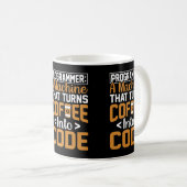 CF-Kaffeeprogrammierer JavaScript-Code Kaffeeliefe Kaffeetasse (VorderseiteRechts)