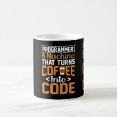 CF-Kaffeeprogrammierer JavaScript-Code Kaffeeliefe Kaffeetasse (Mittel)