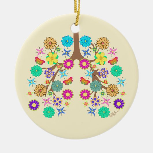 CF Sommer Keramik Ornament (Vorne)