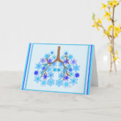 CF Winter Greeting Card Karte (Gelbe Blume)