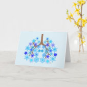 CF Winter Greeting Card Karte (Gelbe Blume)