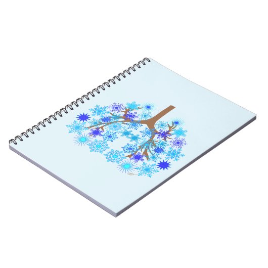 CF Winter Notizblock (Linke Seite)