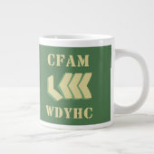 CFAM Willkommen große Tasse (Rechts)